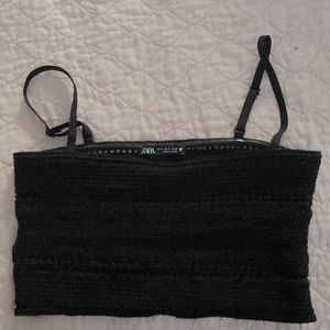 Zara crop tank top - Size Small